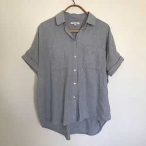 Madewell flannel couriers shirt